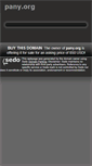 Mobile Screenshot of pany.org
